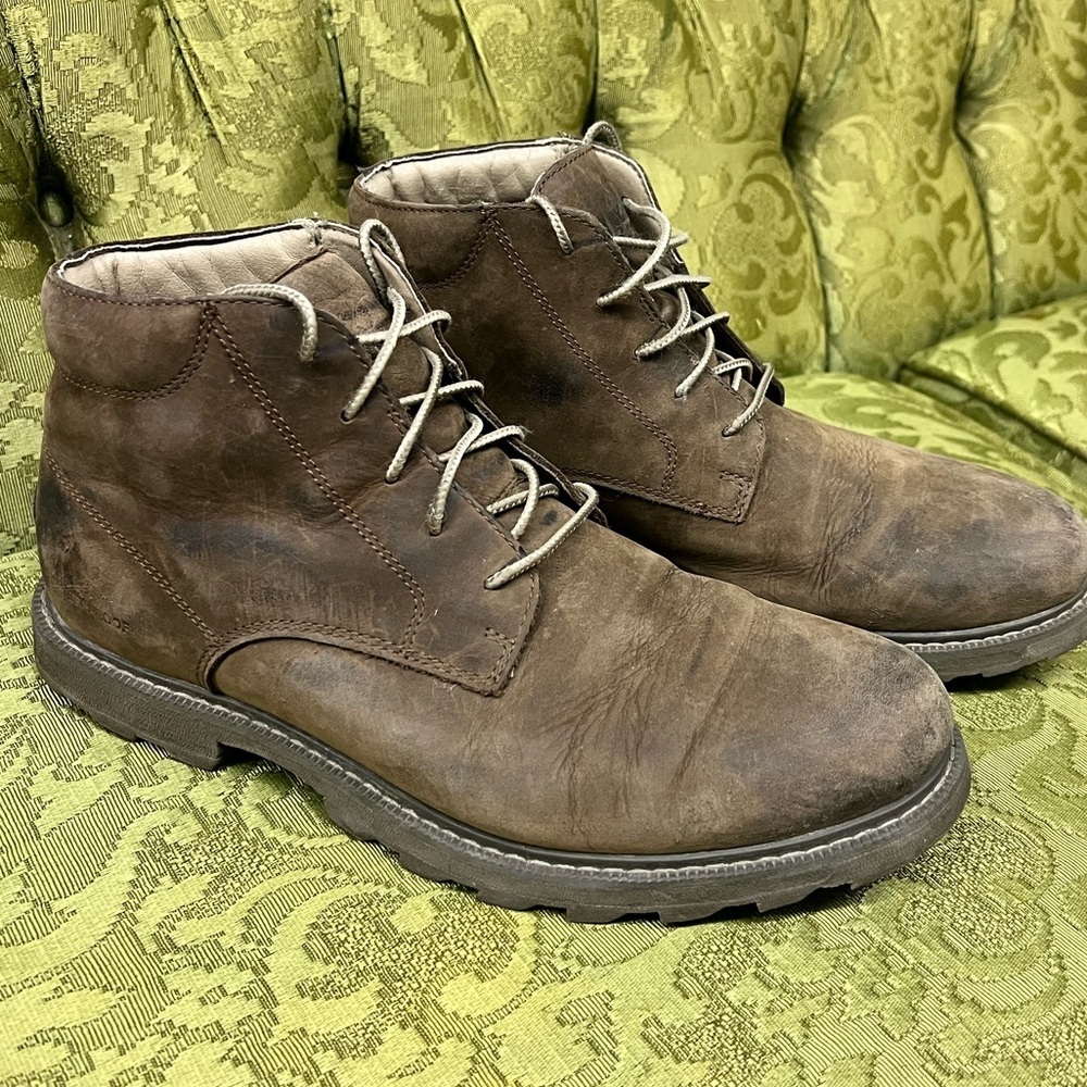 Sorel Brown Leather Men's 3847256 Boots Sz 9